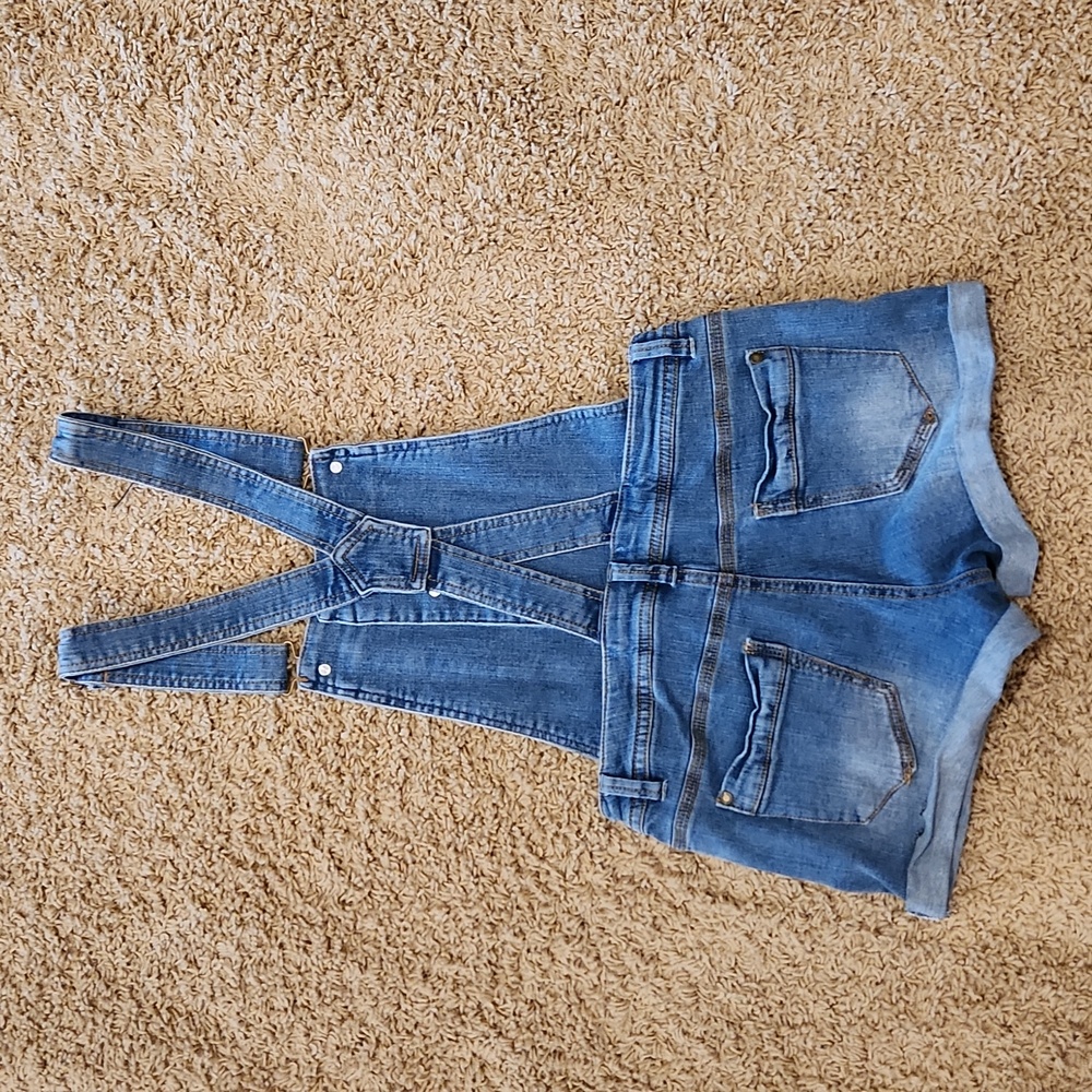 Tinseltown Jean short overalls size XS - Picture 2 of 9